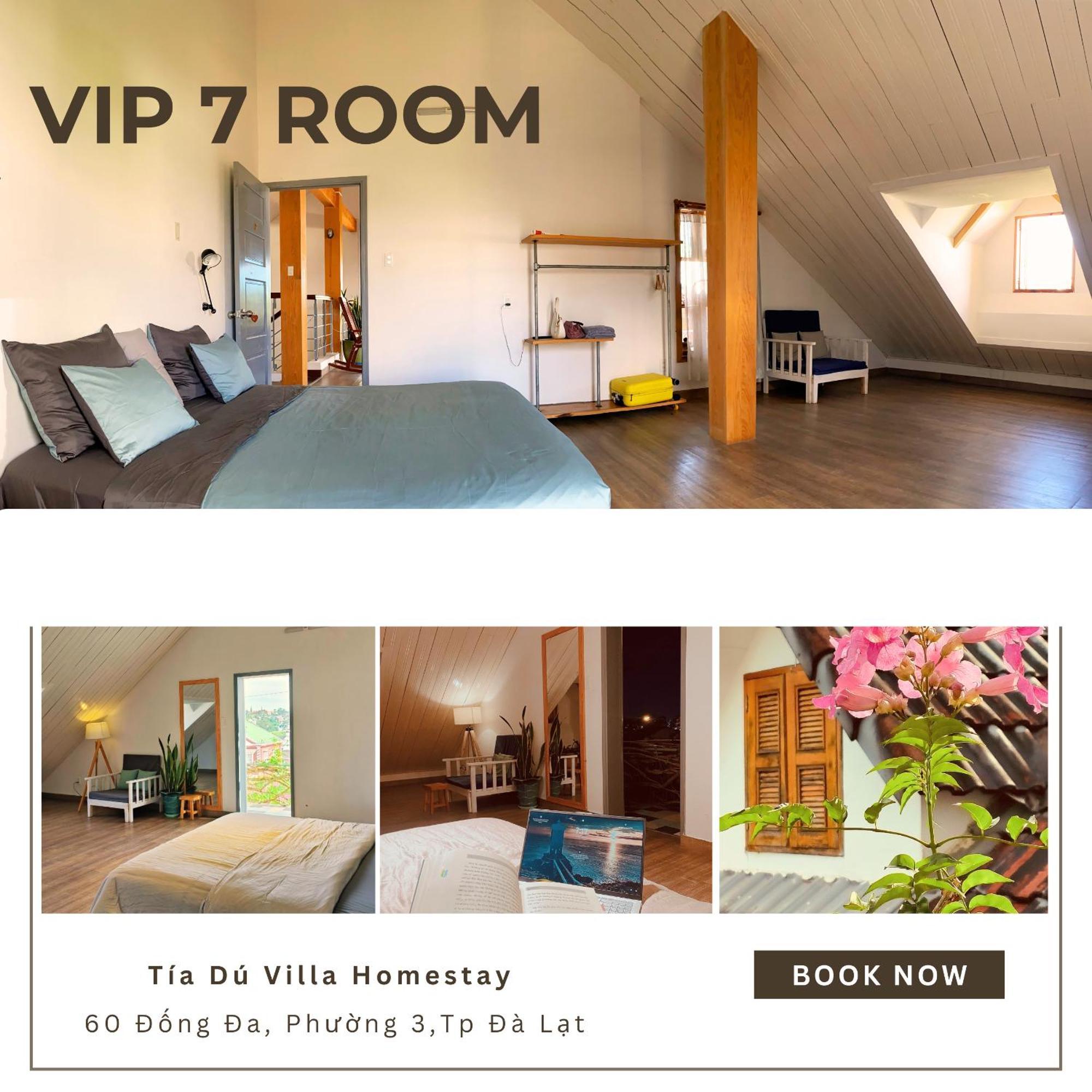 Tia Du Villa Homestay ดาลัด ภายนอก รูปภาพ