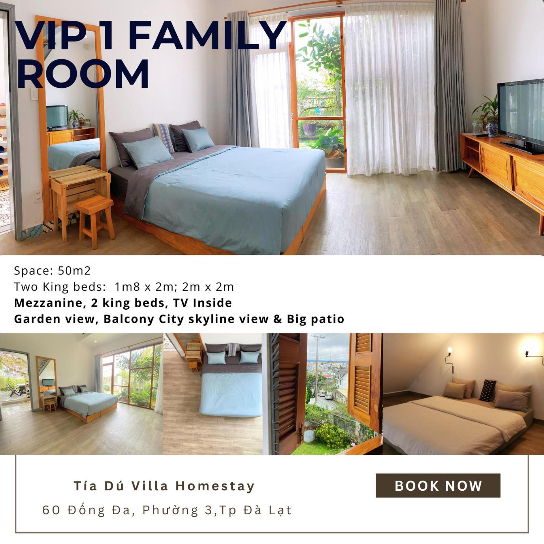 Tia Du Villa Homestay ดาลัด ภายนอก รูปภาพ